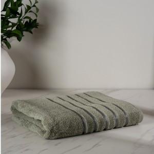 Lifestyle Plain Bath Sheet Sage 90X150 cm