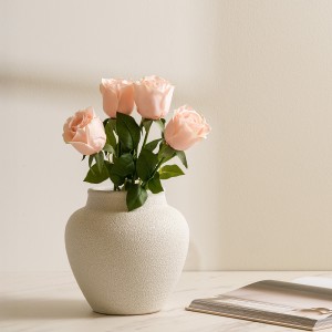 Rose Single-Stem Peach 48 cm