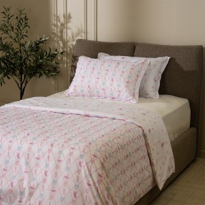 Princess Fairy Kids 2Pcs Duvet Cover Set Pink 150X200 cm 