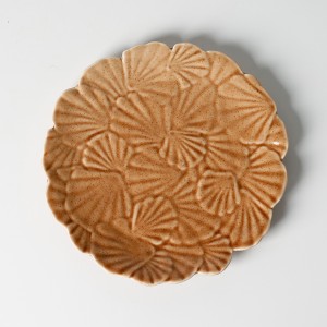 Lulu Sweet Plate Set 6Pcs Beige 20.3cm