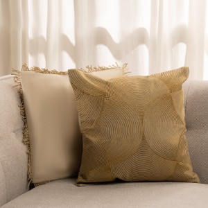 Afaf Cushion Gold 50x50 cm