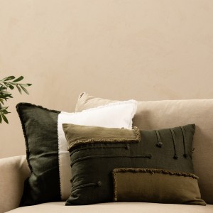 Relay Cushion Green 35X50 cm