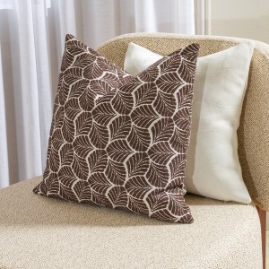 Hilly Cushion Brown 45 X 45 cm  