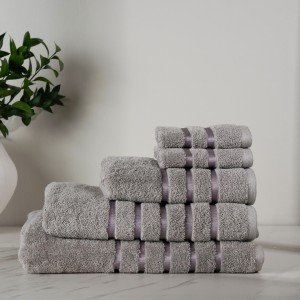 Lifestyle Towels Bundle 5 Pcs Grey