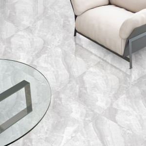 Breccia Polish Porcelain Floor Tiles Grey 60X60 cm