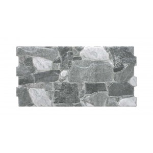 Finlay Matt Ceramic Wall Tiles Grey 25X50 cm