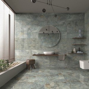 Astoria Matt Porcelain Wall Tiles Turquoise 45X45 cm