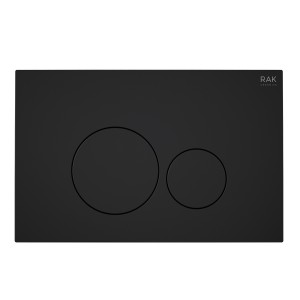 Feeling Push Plate Round Black