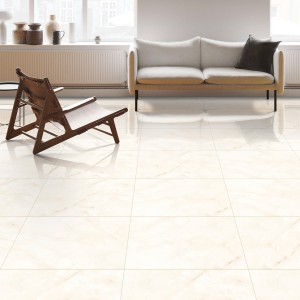 Onyx Polish Porcelain Floor Tiles Beige 60X60 cm