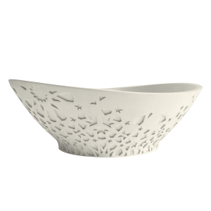Arabesk Counter Top Basin White