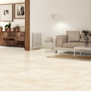 Aurora Porcelain Floor Tile Polish Beige 60X120 cm