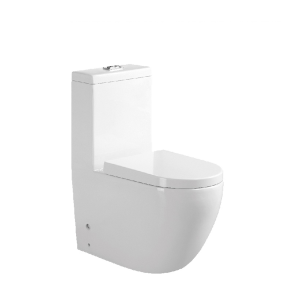 Plume One-Piece Floor Mounted W.C. White 670X360 mm