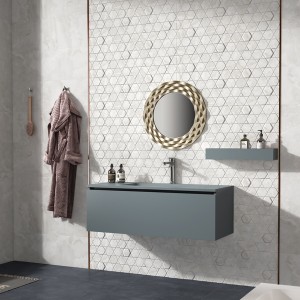 Onyx Ice Ceramic Wall Tiles Matt White 30X90 cm