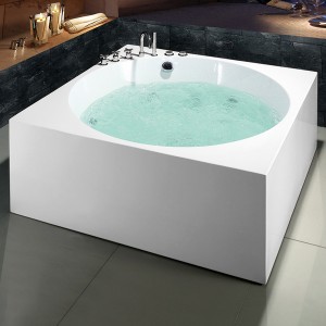 Rex Jacuzzi White 130X130X58 cm