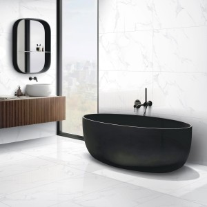 Smog1 Porcelain Floor Tile Polish White 60X120 cm