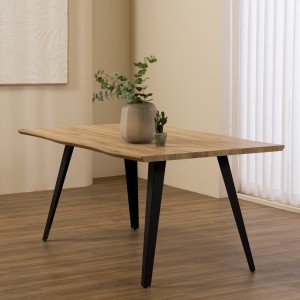 New Rosita 6 Seater Dining Table Beige