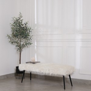 Snuggle 2 Seaters Bench White