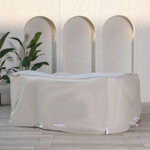 Carly Outdoor Table Set Cover Small Beige