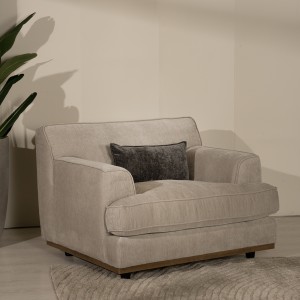 Carlos 1 Seater with Pillow Grey