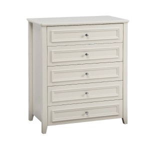 Jeff Kids Chest Of Drawers White