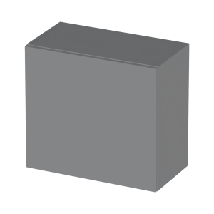 Infinity Cube 1 Door Cabinet Grey