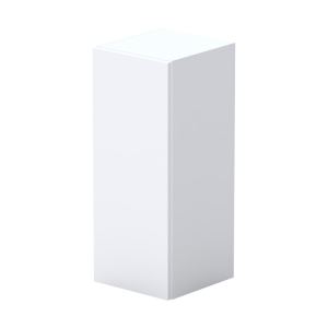 Infinity Small Column 1 Door Cabinet White