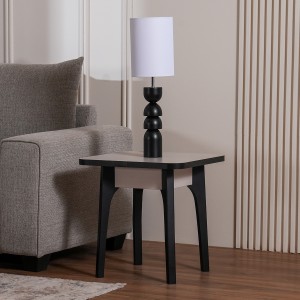 Eyfel Side Table White/Grey