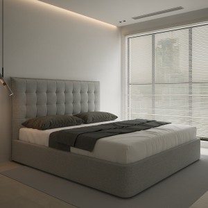 Roviga+Elit 180X200 Bed Off White