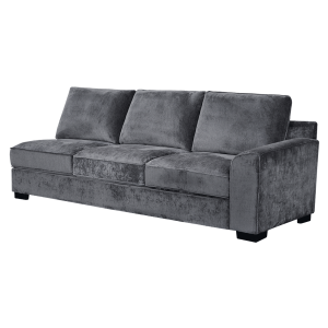 Drew 3 Seater Right Arm Sofa Dark Grey