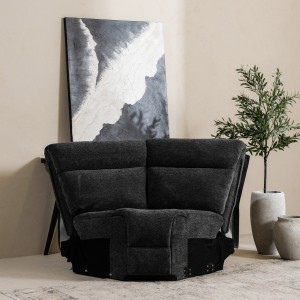 Alaska Modular Wedge Sofa Dark Grey