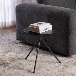 Canik Side Table Black Oak