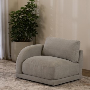 Estivo 1.5 Seater Left Arm Sofa Grey