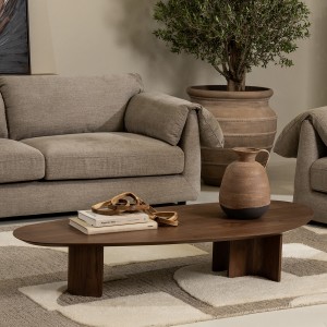 Capri Big Coffee Table Brown