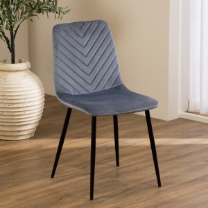 Angle Dining Chair Grey