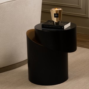 Rola Side Table Black/Gold