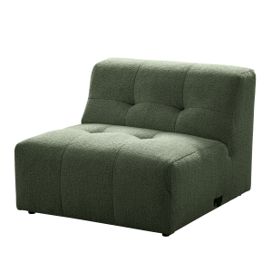Baku 1 Seater Armless Sofa Green