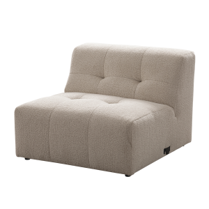Baku 1 Seater Armless Sofa Beige