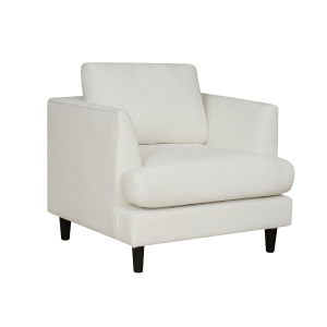 Norya 1 Seater Sofa White