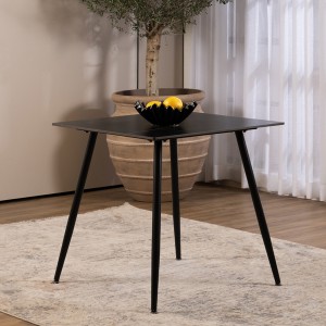Rosy 2 Seater Dining Table Black