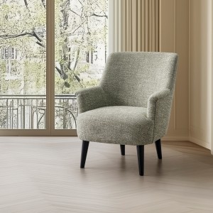 Rhombus Armchair White/Green