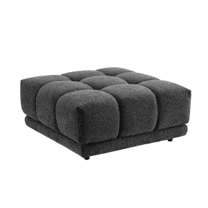 New Dallas Big Ottoman Dark Grey