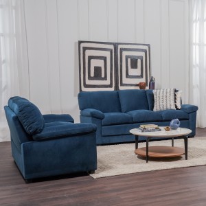 Dublin 3+2+1 Seater Sofa Set Blue