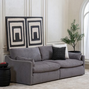 Ferrara 3 Seater Sofa Grey