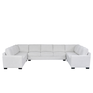 Drew Big U-Shape Corner Sofa Beige