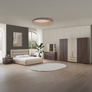 Barsa 180X200 Bedroom Set with Wardrobe