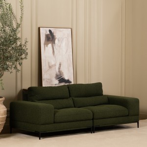Venice 2 Seater Sofa Green