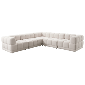 Dallas 5 Seater Corner Sofa Beige