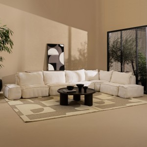 Maxim 5 Seater Diwaniya White
