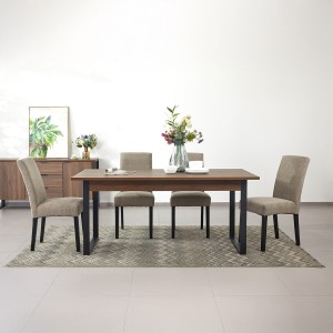 Anna 8+1 Dining Set Taupe