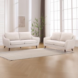 London 3+2+1 Seater Sofa Set Beige